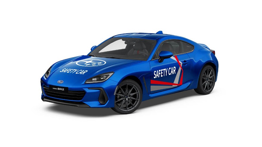 Subaru BRZ擔任2025年STS超級房車全國系列賽Safety Car，彩繪設計草圖曝光